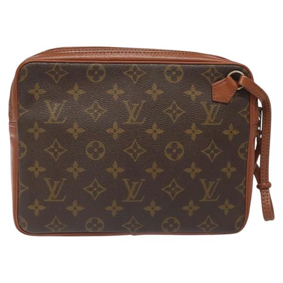 LOUIS VUITTON Monogram Pochette sports Clutch Bag N0.183 LV Auth 111833 - Picture 2 of 16